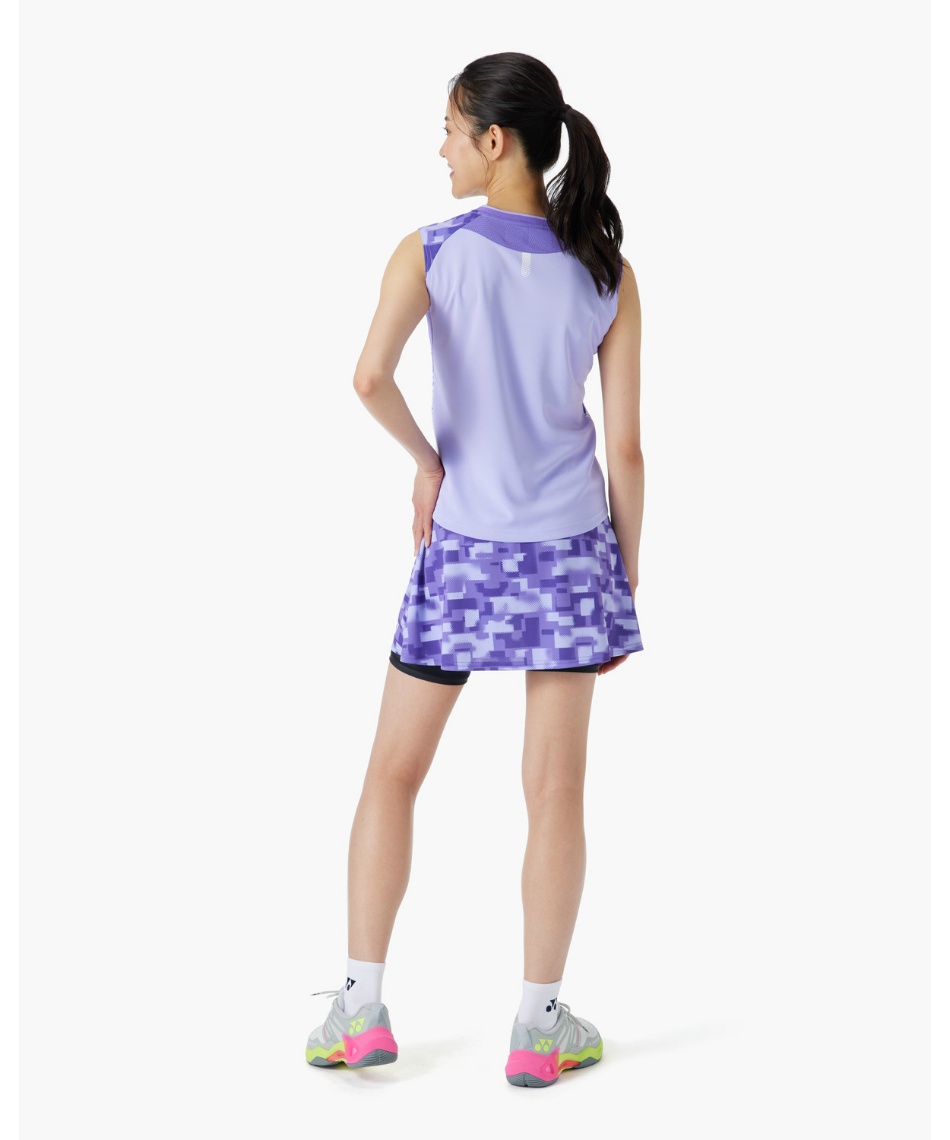 【美品】希少！ナイキ DRI-FIT テニススコート インナーパンツ付 花柄 ヨネックス(YONEX) テニスウェア バドミントンウェア スコート