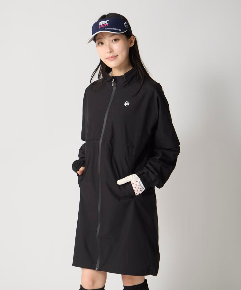 ♭ マリクレール(marie claire) ゴルフ レインウェア ワンピース