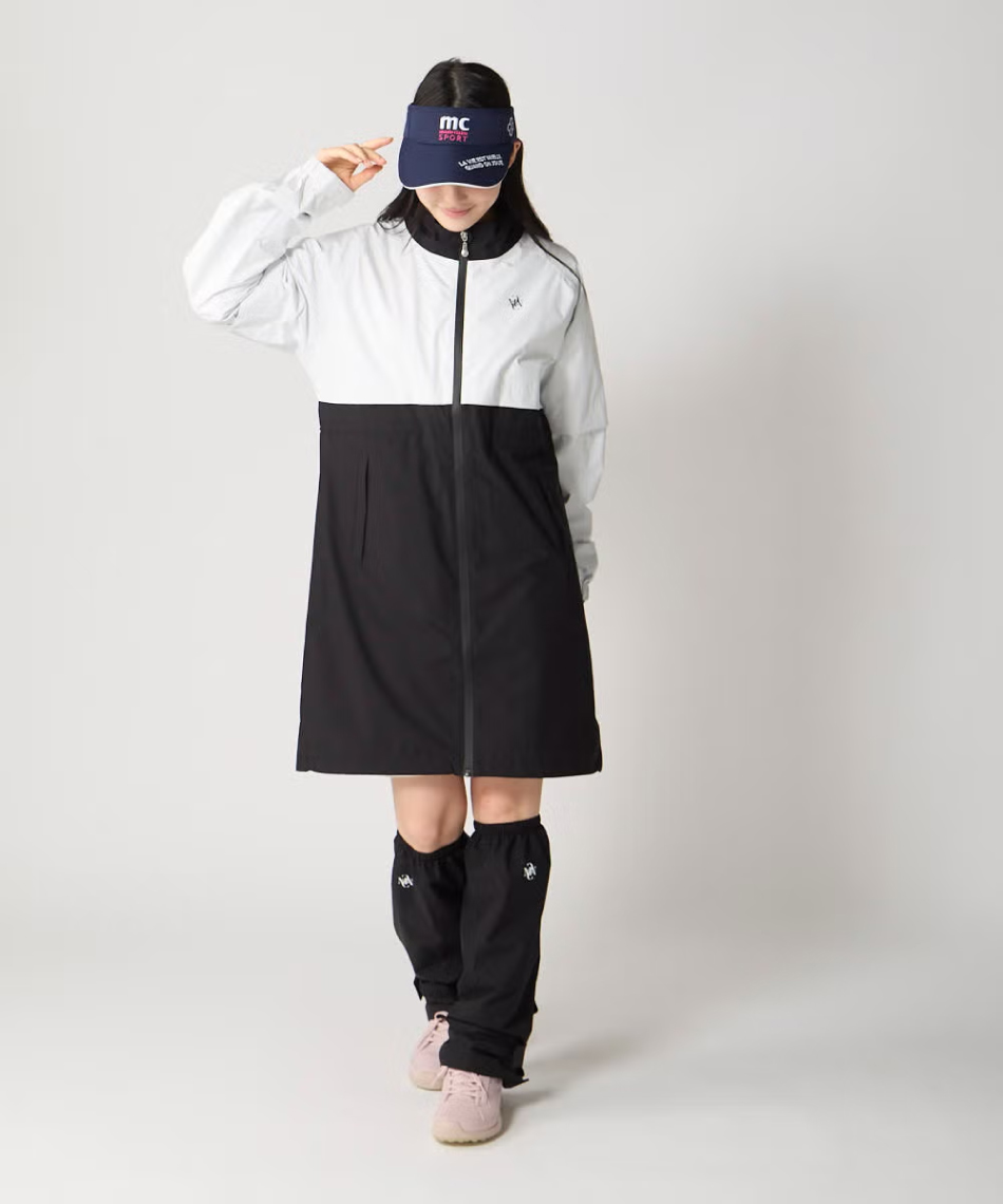 ♭ マリクレール(marie claire) ゴルフ レインウェア ワンピース