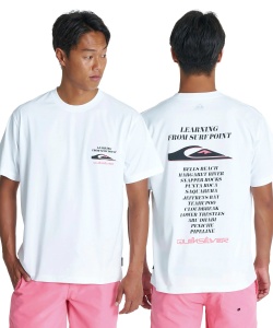 �l���|�C���g57pt 8% OFF�^SALE �y���������z�N�C�b�N�V���o�[(QUIKSILVER) ���b�V���K�[�h ���� ICON OF SURF 26 SS ����T�V���c QLY262004-WHT �y�������K�i�z �����Y WHT XL