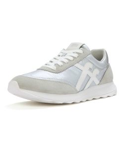 �l���|�C���g180pt �y���������z�t�B�b�g�t���b�v(FITFLOP) �X�j�[�J�[ �ʊw�V���[�Y RETRO-Q FF MT-FABRIC A5Q-E11-SV U WH ���f�B�[�X SV U WH 24�D5