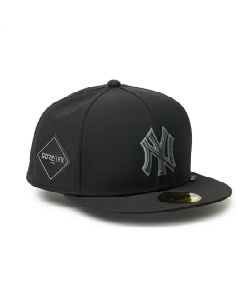 【即発送！早いもの勝ち】ニューエラ× モノグラムキャップ 黒 ニューエラ(NEW ERA) 帽子 キャップ 59FIFTY GORE-TEX ゴアテックス 2L