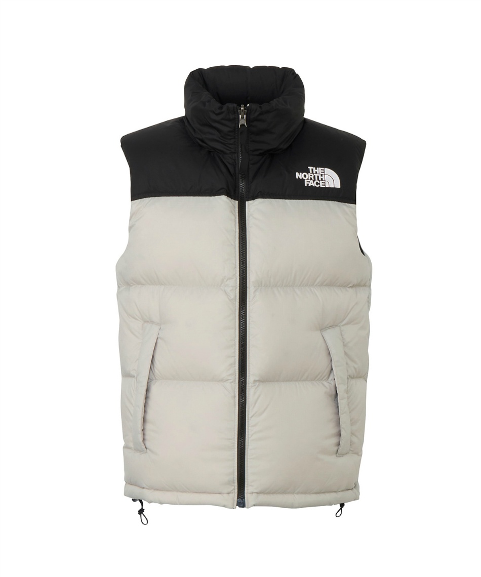 THE NORTH FACE ダウンベスト　グレーブラック　L　ホワイトラベル ザ・ノース・フェイス(THE NORTH FACE) ダウンベスト ヌプシベスト