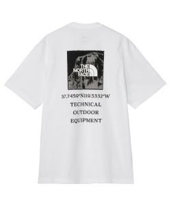 Tシャツ 半袖 ショートスリーブハーフドームスクエアロゴティー
