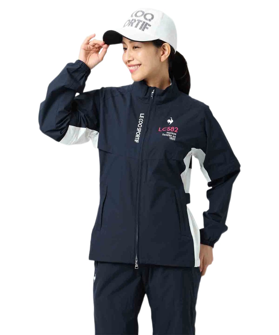 le coq ルコック　ゴルフウェア　セットアップ ルコックスポルティフ(le coq sportif) ゴルフ レインウェア上下セット