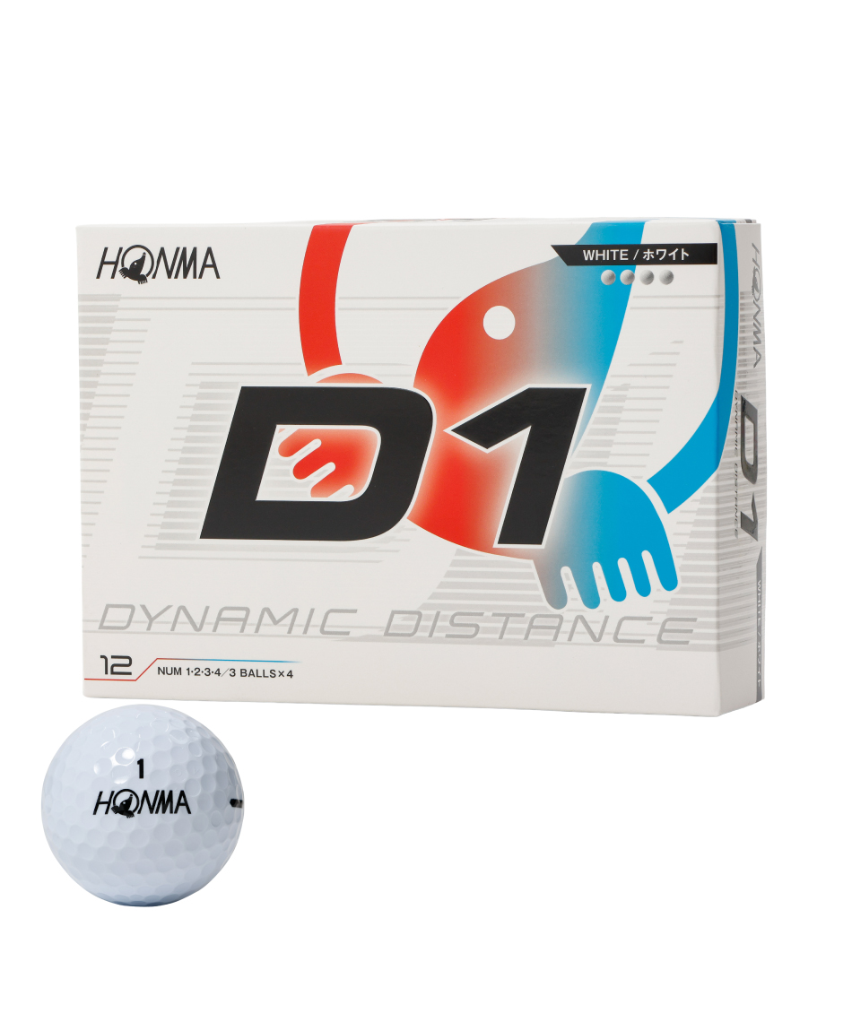 9月11日発売】 本間ゴルフ(HONMA) ゴルフボール 1ダース 12個入 ダース