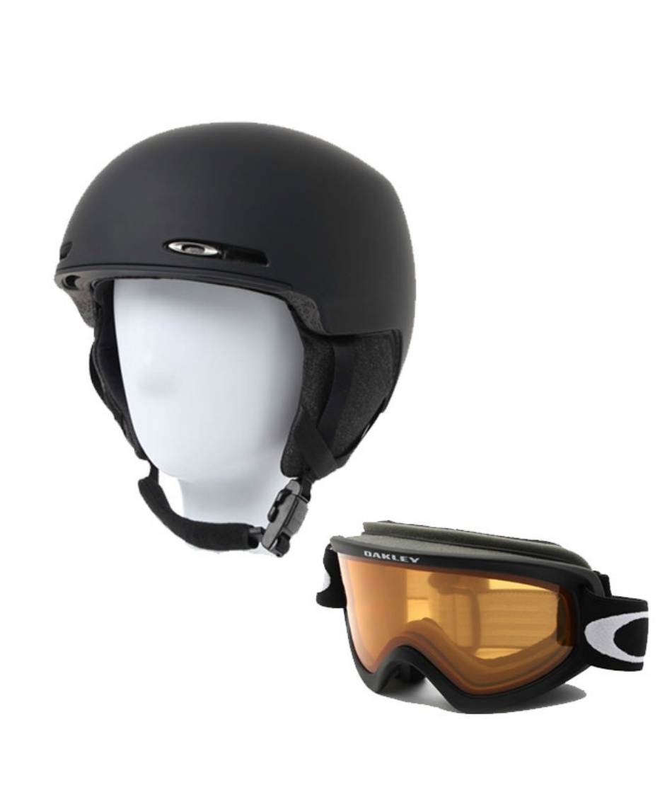 オークリー　ヘルメットゴーグルセット オークリー(OAKLEY) スキー スノーボード ヘルメット HELMET+ゴーグル2