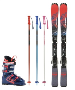 ジュニアスキーセットブーツはNORDICA製