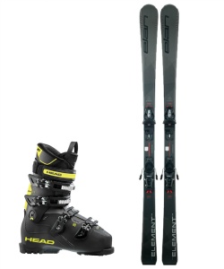 Elan スキー板 120cm Hart ブーツ　21-22cmセット Elan スキー板 120cm Hart ブーツ 21-22cmセット Elan（スキー