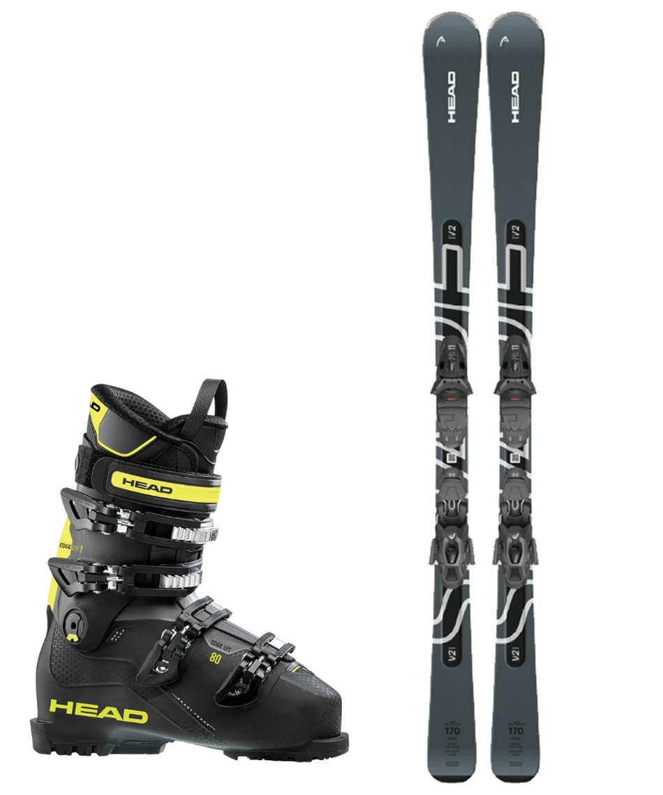 ヘッド(HEAD) スキー板 オールラウンド 3点セット SHAPE V2 +PR 11 GW+