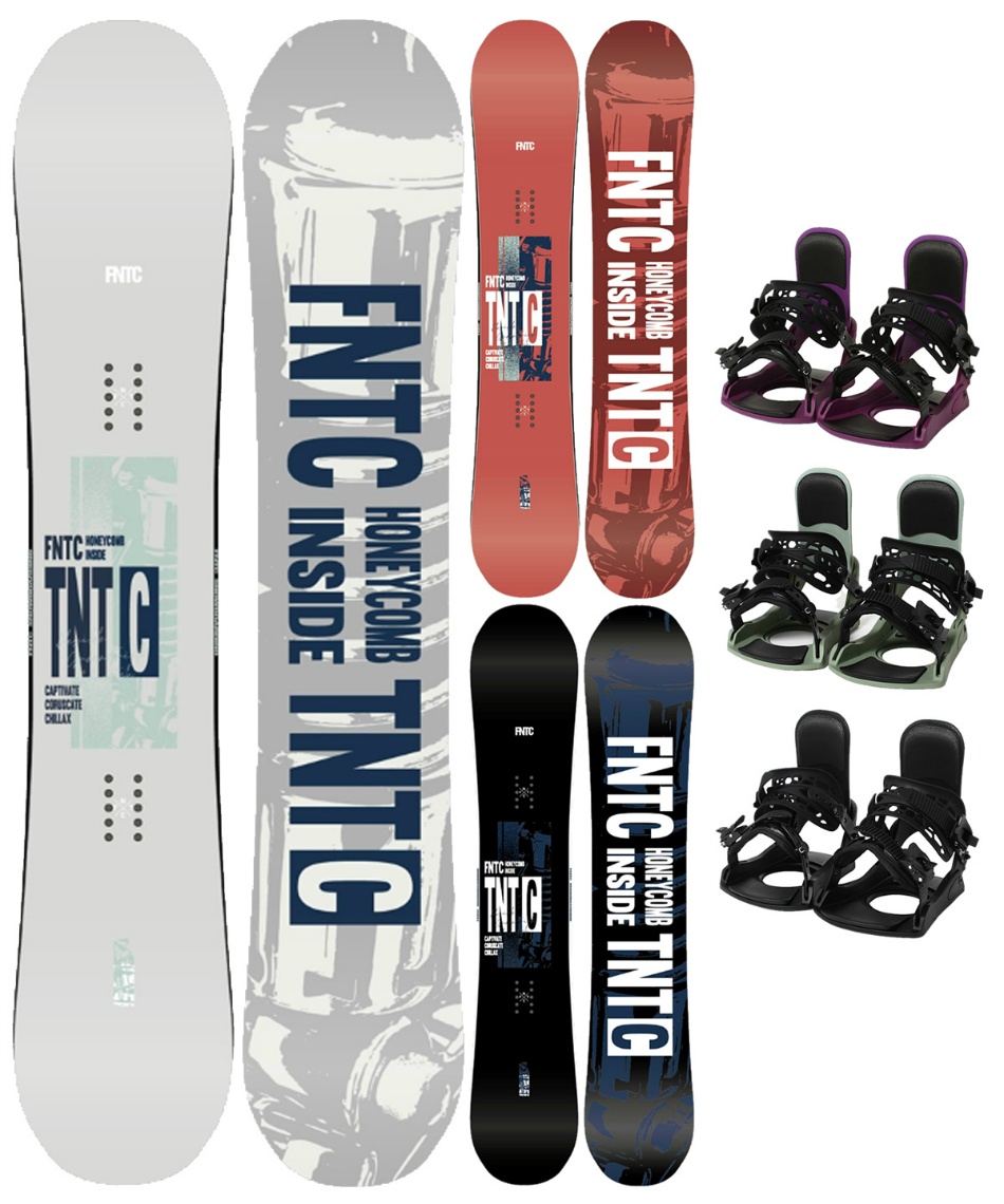 FNTC TNT 143cm バインディングセット ユニオン フォース エフ