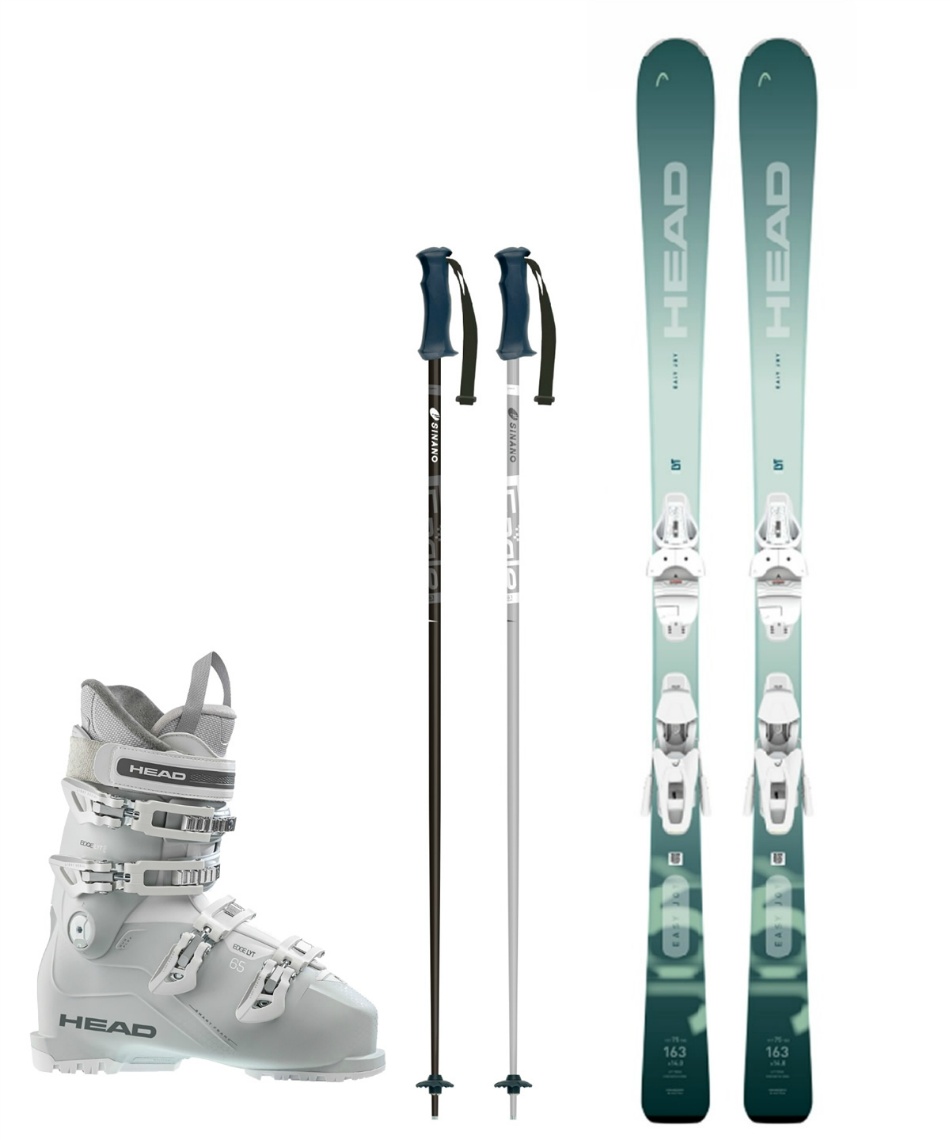 ヘッド(HEAD) スキー板 オールラウンド 4点セット 315654 EASY JOY +