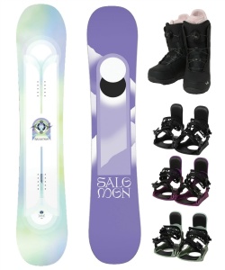 スノーボード　板　　ビルディング付き　ブーツ　24・5センチ　140センチ スノーボード 3点セット LIGHTNINGFLAGE+TRANS+SUPERB ボード板＋