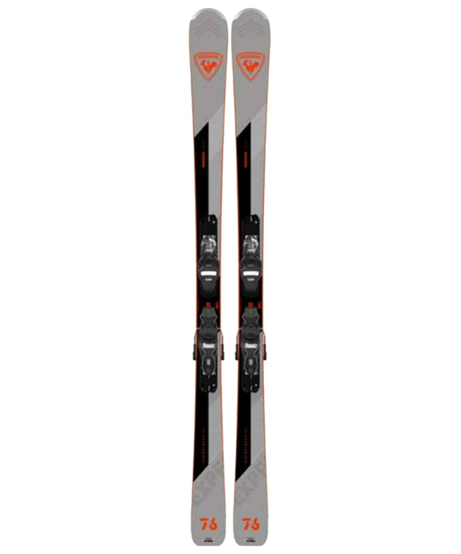 (靴なし)美品★ROSSIGNOL スキー板 110cm HELD スキーブーツ ロシニョール(ROSSIGNOL) スキー板 オールラウンド 3点セット RANFT01