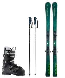 スポーツ・レジャー:スキー:スキー板:スキーセット エラン(ELAN