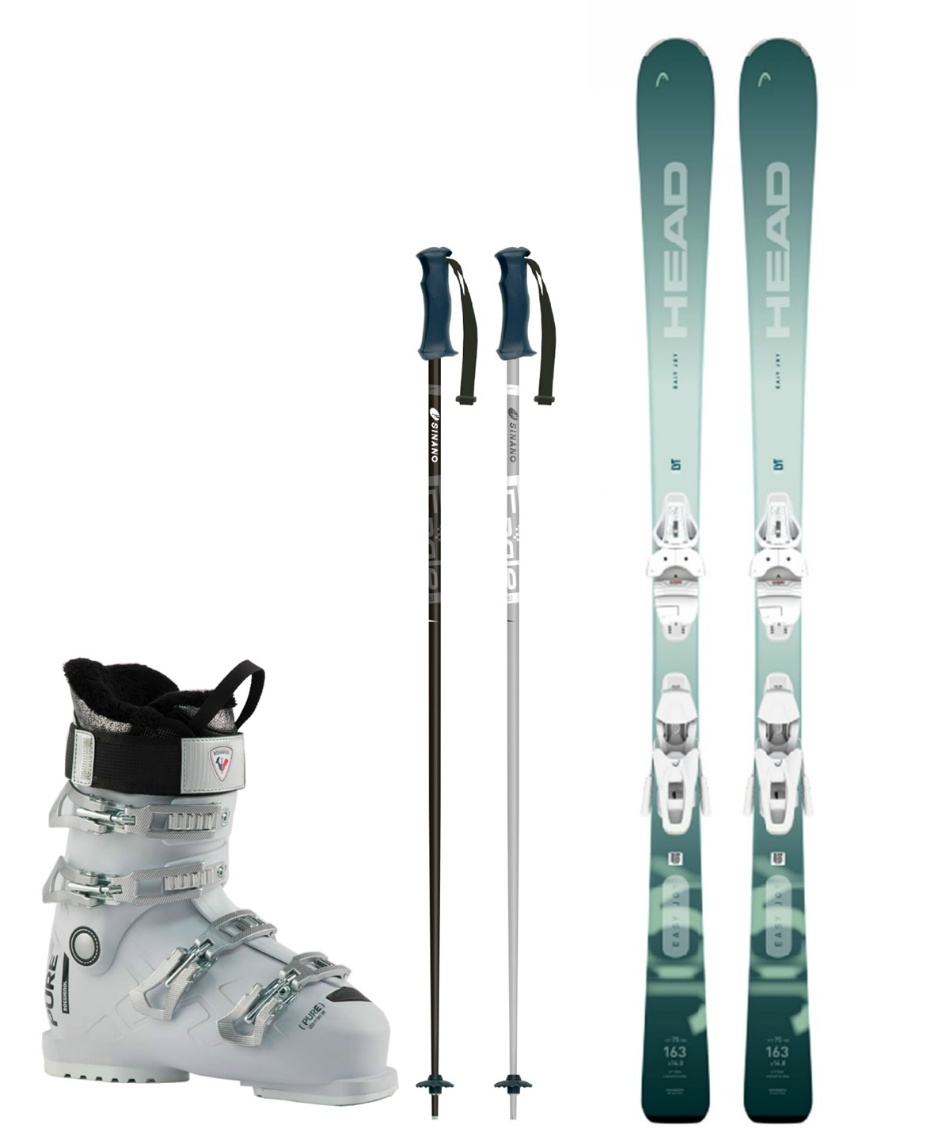 ヘッド(HEAD) スキー板 オールラウンド 4点セット 315654 EASY JOY+SLR