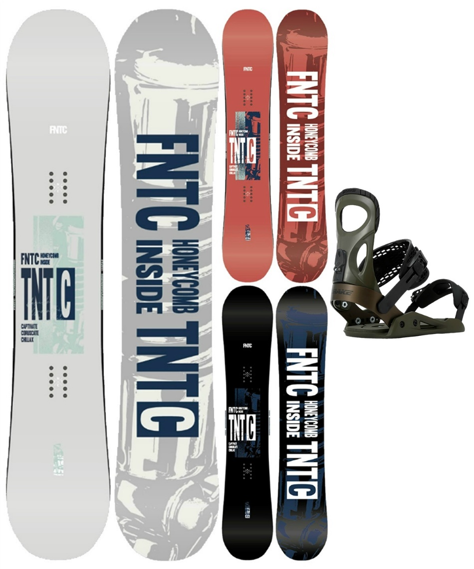 FNTC TNTR 150センチ　スノーボード sees_24tntr-g