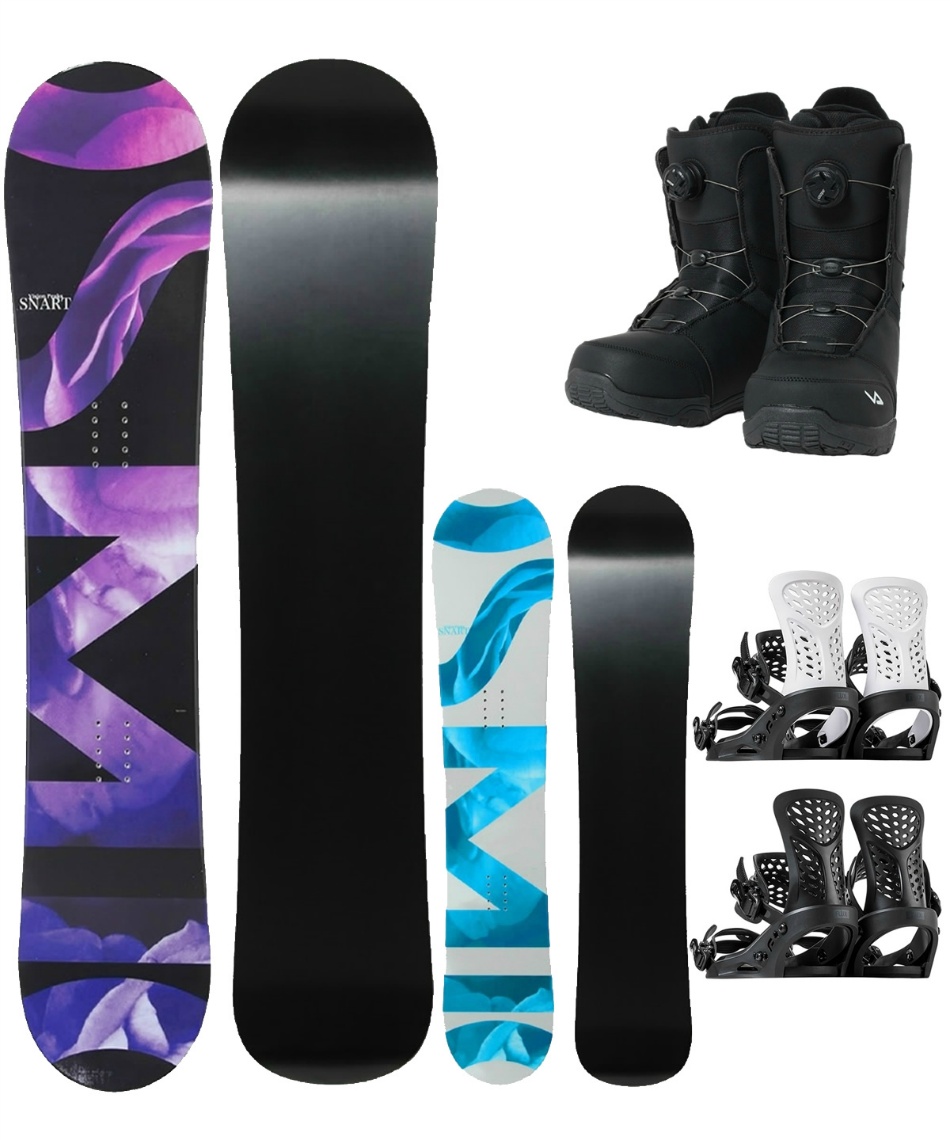 ビジョンピークス(VISIONPEAKS) スノーボード 3点セット ボード板+