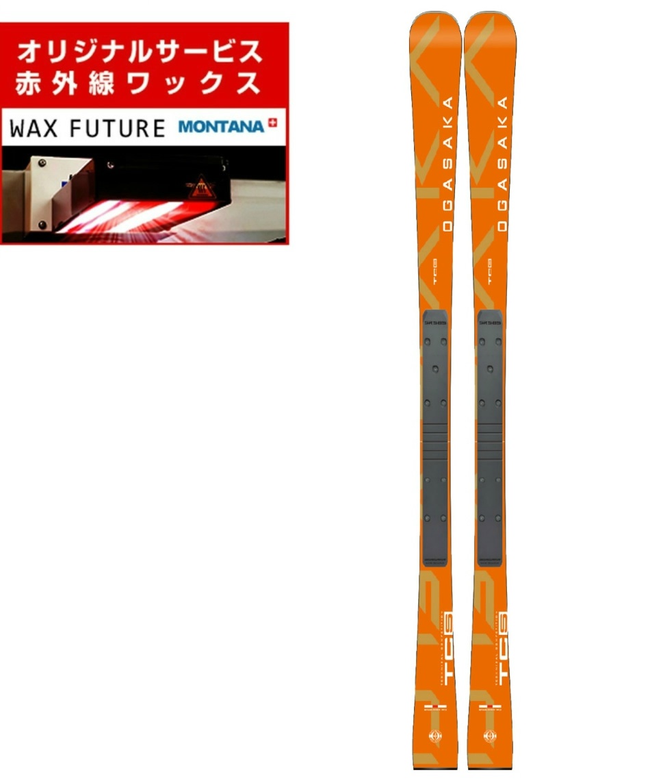 TC オガサカ スキー板 165cm SR585 ☆23年・最高峰☆オガサカ スキー板 TC-