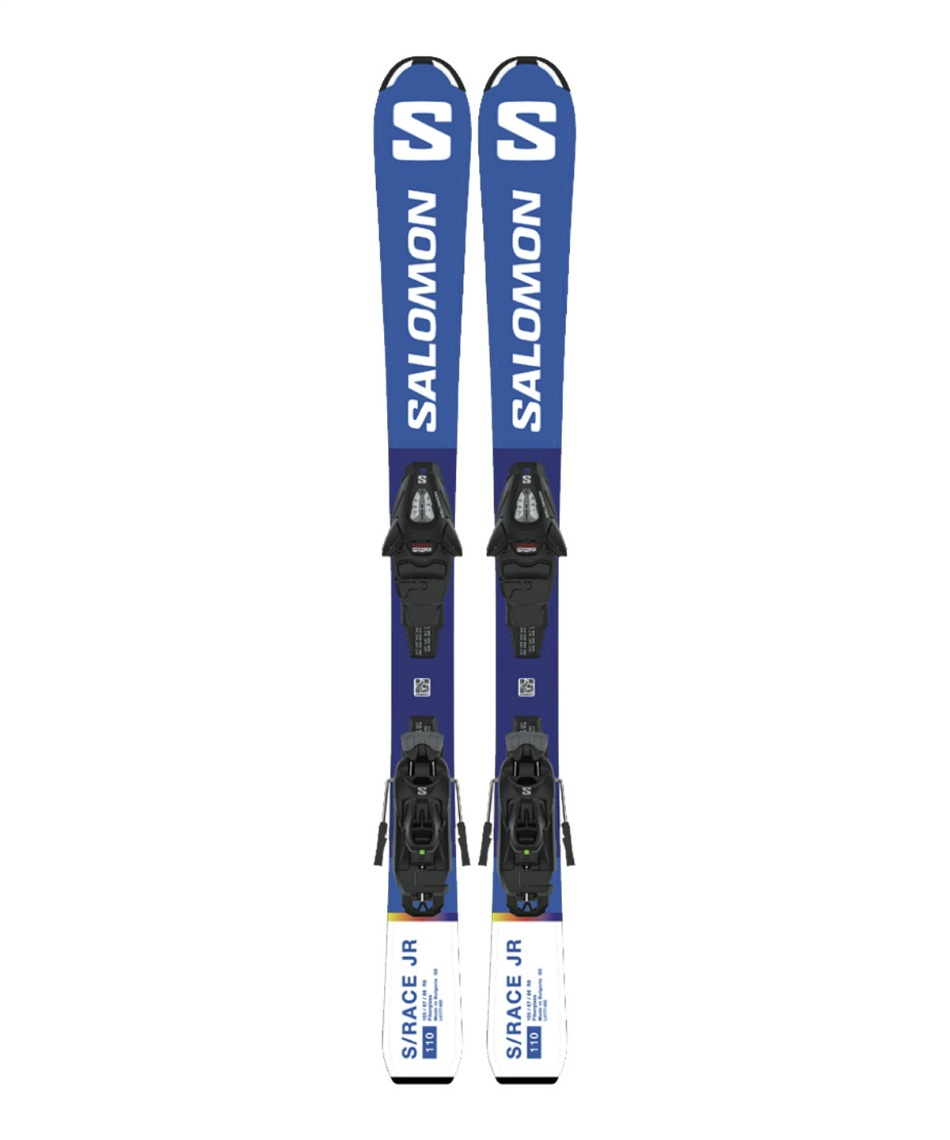 美品SALOMON RACE JR 130cm ジュニア スキー板 18-19 WAX】 サロモン(salomon) ジュニアスキー板 L47678300 S/RACE JR M +