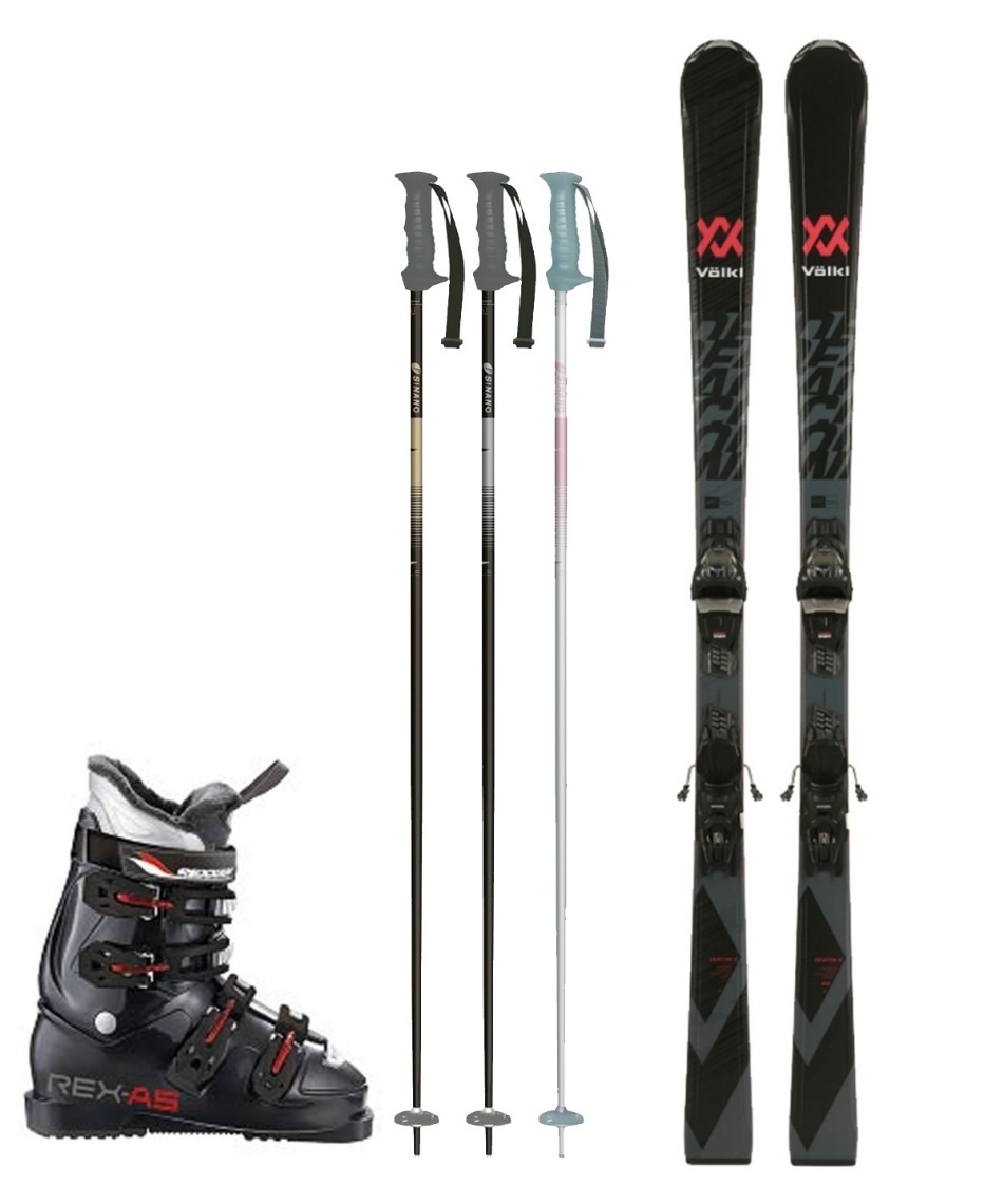 予約販売も フォルクル Volkl スキー板 オールラウンド 4点セット
