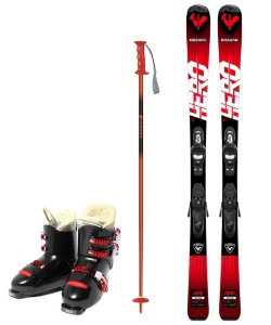 ROSSIGNOL ロシニョール ジュニアスキー板 HERO JR MULTI 金具セット