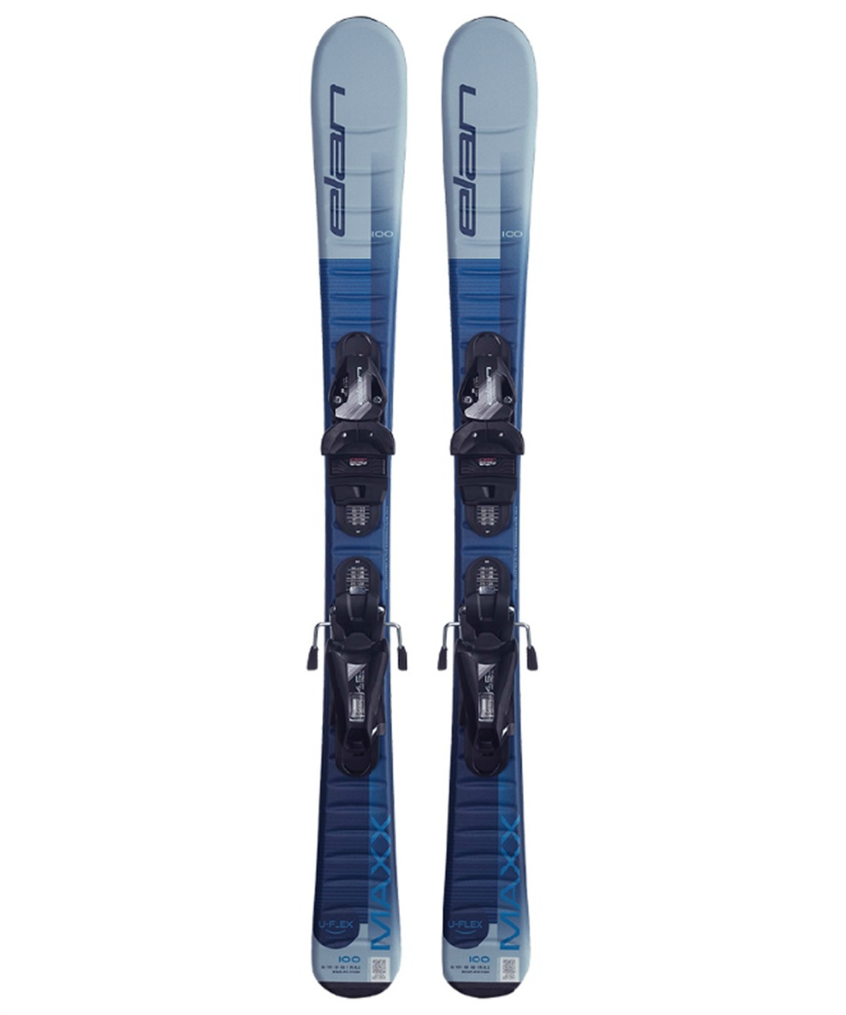 エラン(ELAN) スキー板 ジュニアスキー 4点セット MAXX BLUE JR SHIFT+