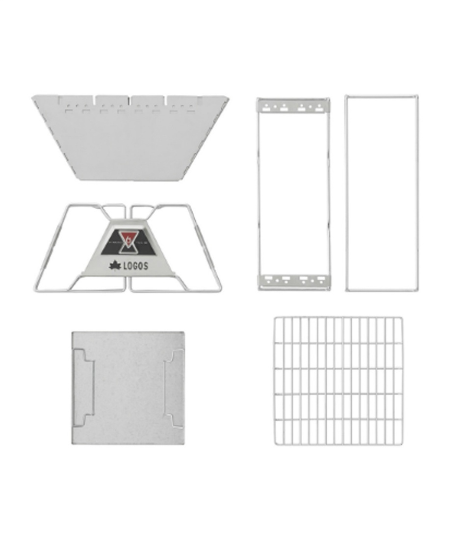 ロゴス (LOGOS) 焚き火台 セット LOGOS The ピラミッドTAKIBI L+