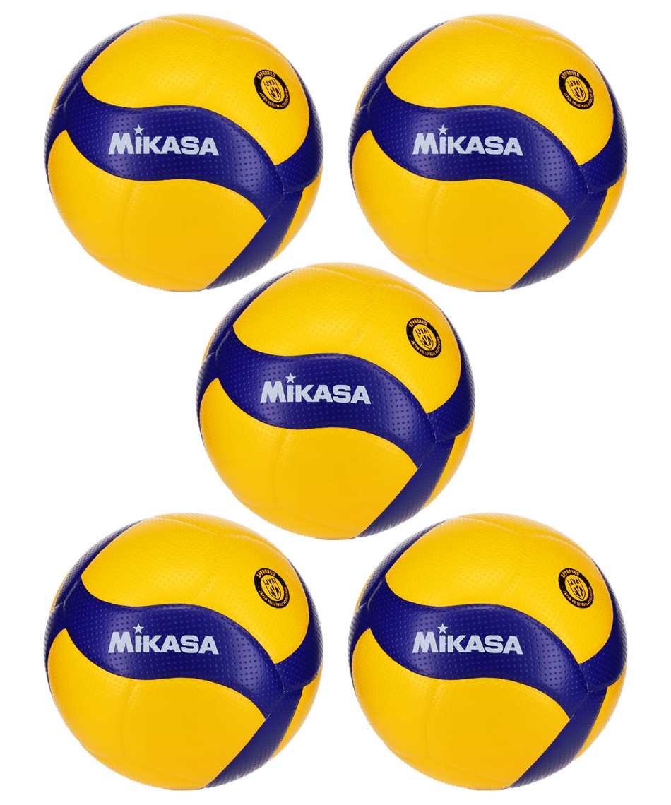 ミカサ Mikasa バレーボール 5号球 国際公認球 検定球 5個 セット V300w スポーツ用品ならヒマラヤオンラインストア 公式 ミカサ Mikasa バレーボール 5号球 国際公認球 検定球 5個 セット V300w スポーツ用品ならヒマラヤオンラインストア 公式