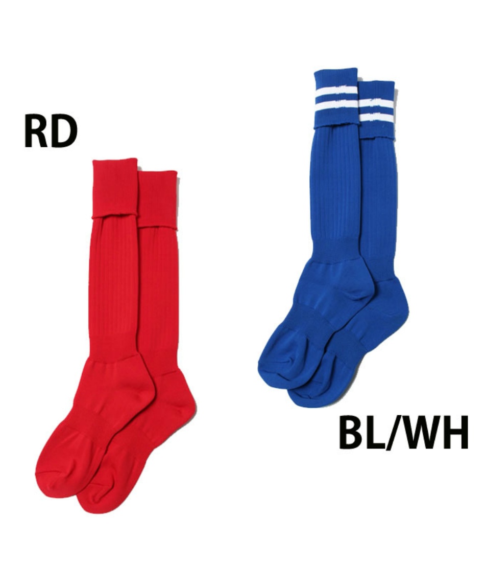 サカスト3点セット 2足セット 送料無料】サッカーソックス 3本ライン 指先補強 靴下