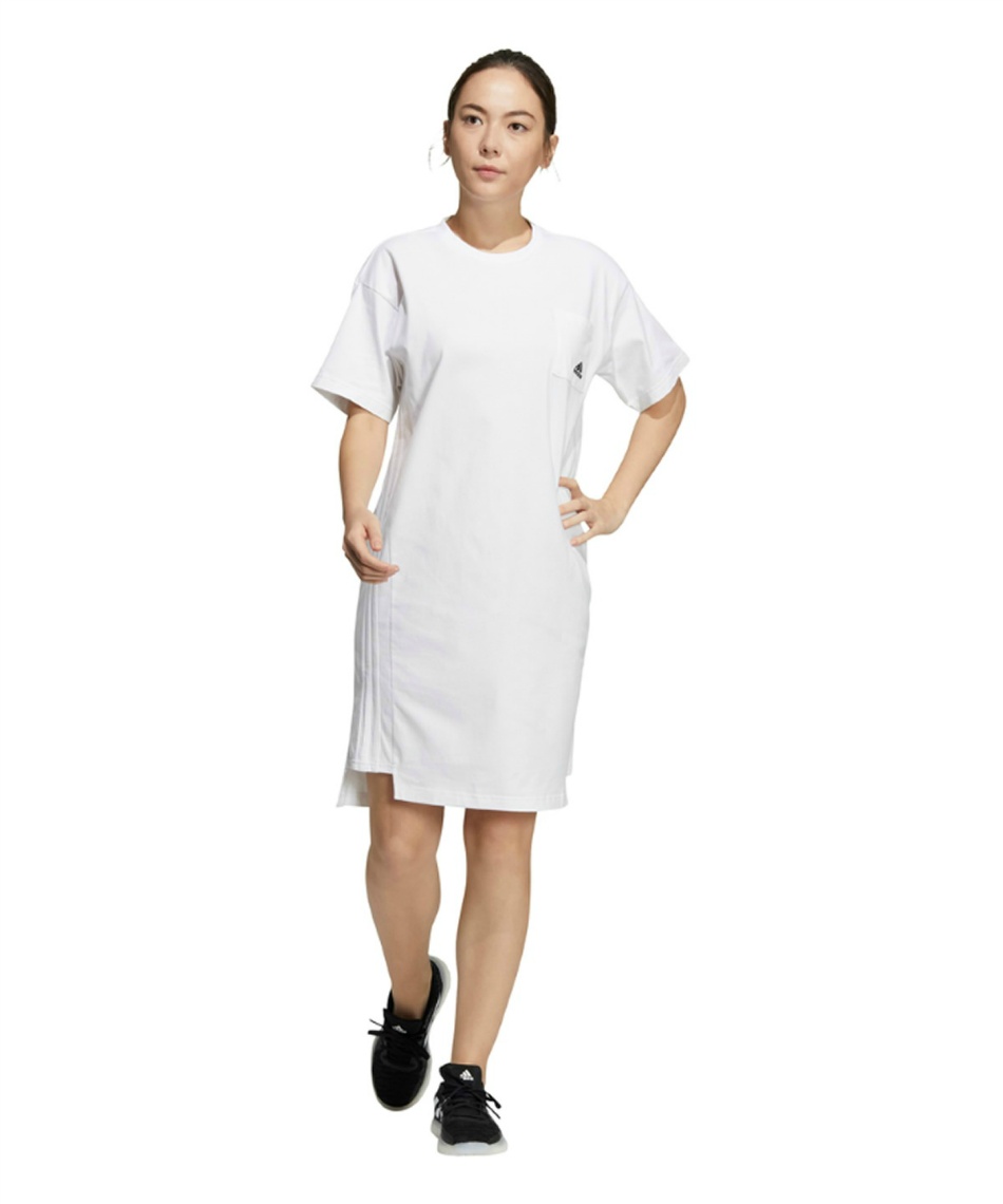 アディダス(adidas) ワンピース レギンス セット ワンポイント 半袖T