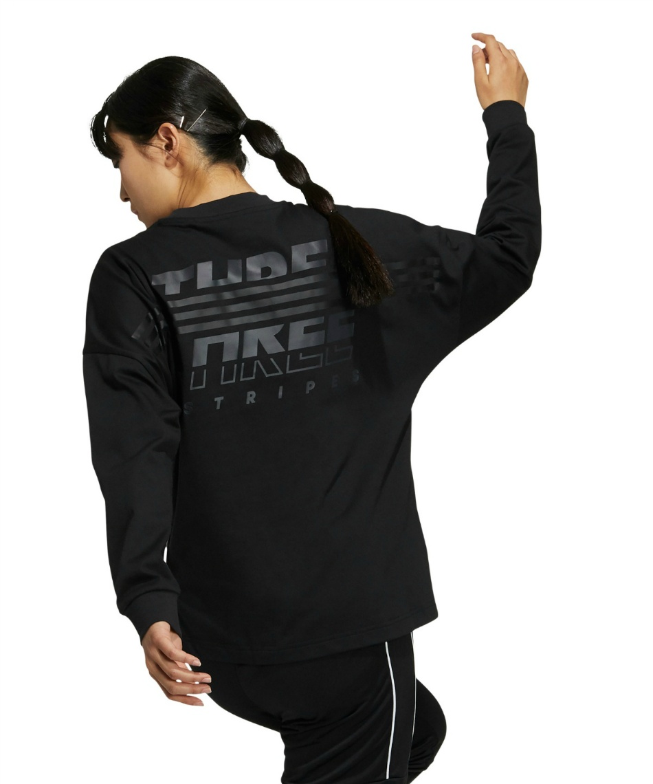 アディダス(adidas) 長袖Tシャツ パンツ セット ルーズフィット 長袖T