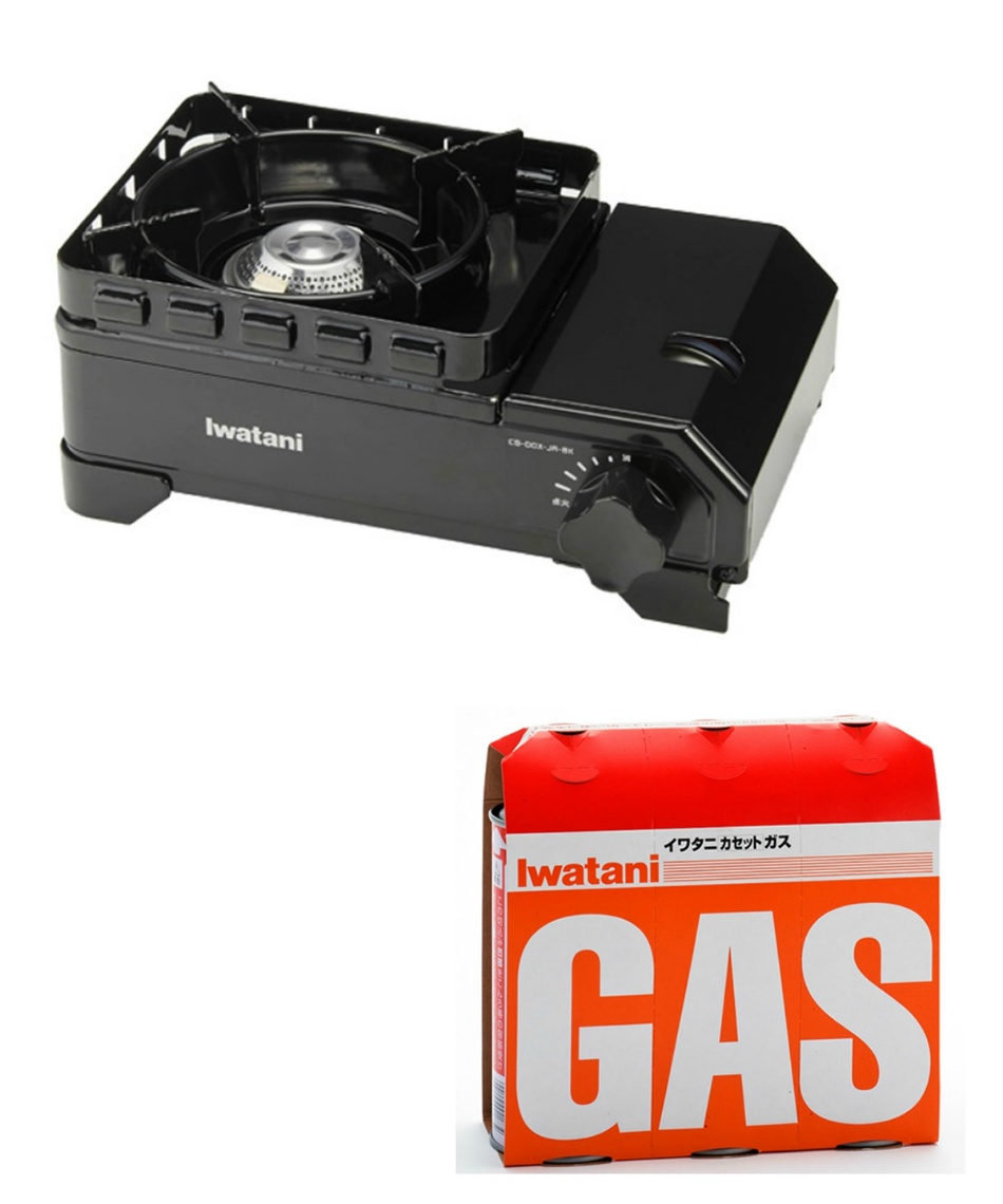 未使用に近い　大幅値下げ　イワタニ　風暖　最新型　未使用カセットガス６本オマケ イワタニ(Iwatani) カセットコンロ カセットフー タフまるジュニア+