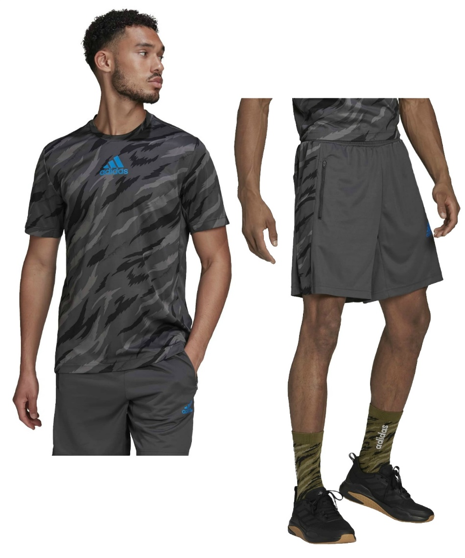 アディダス(adidas) 半袖Tシャツ ハーフパンツ セット メンズ フィール 
