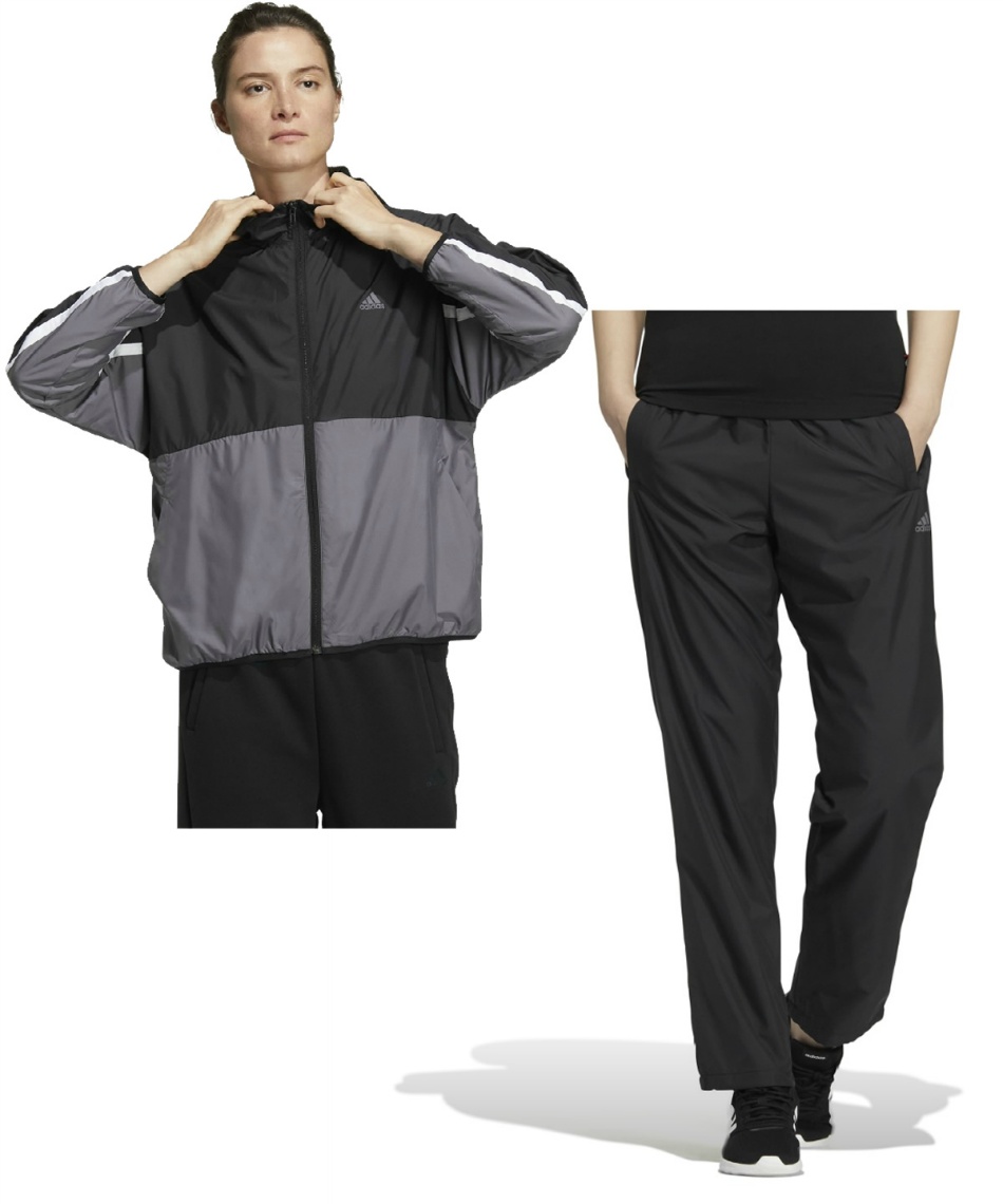 アディダス(adidas) ウインドブレーカー上下セット TEAM ウィンド