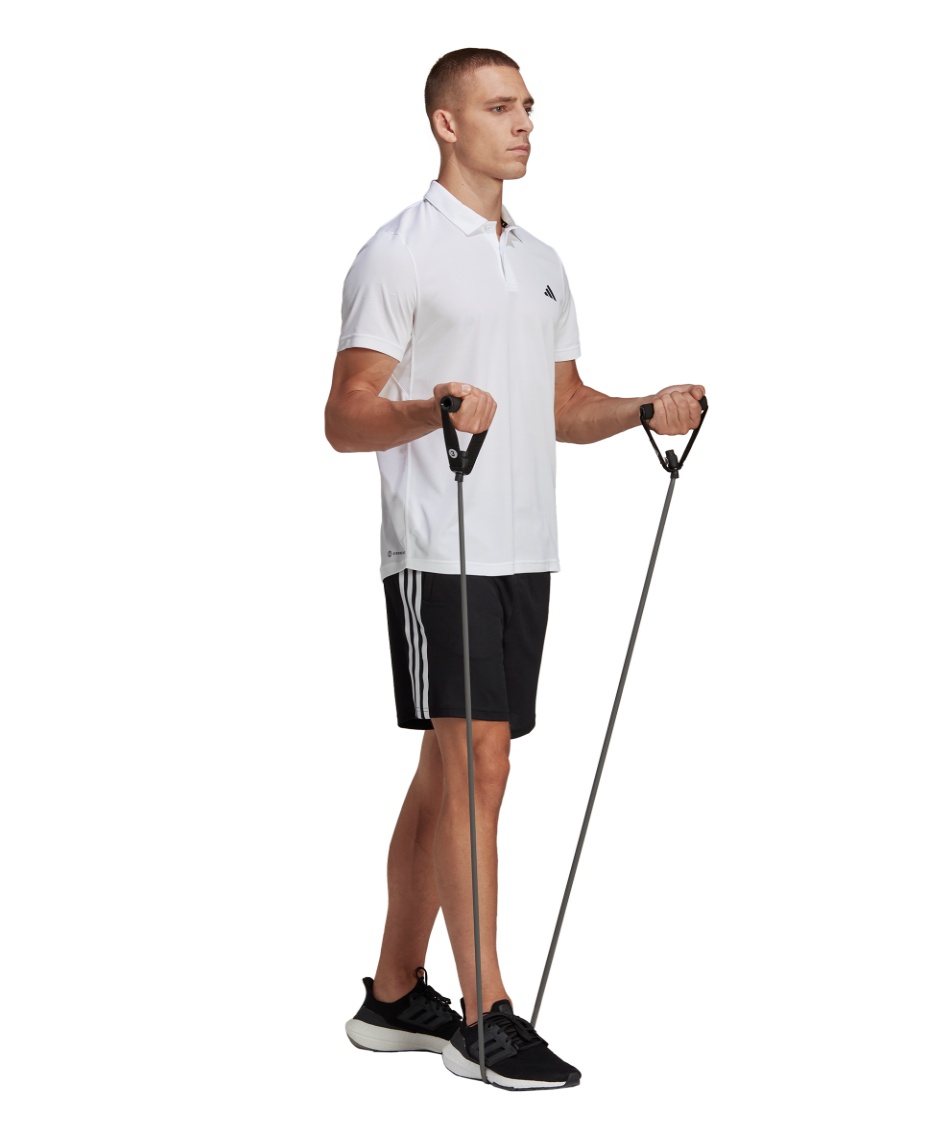 アディダス(adidas) 半袖ポロシャツ ハーフパンツ セット トレイン