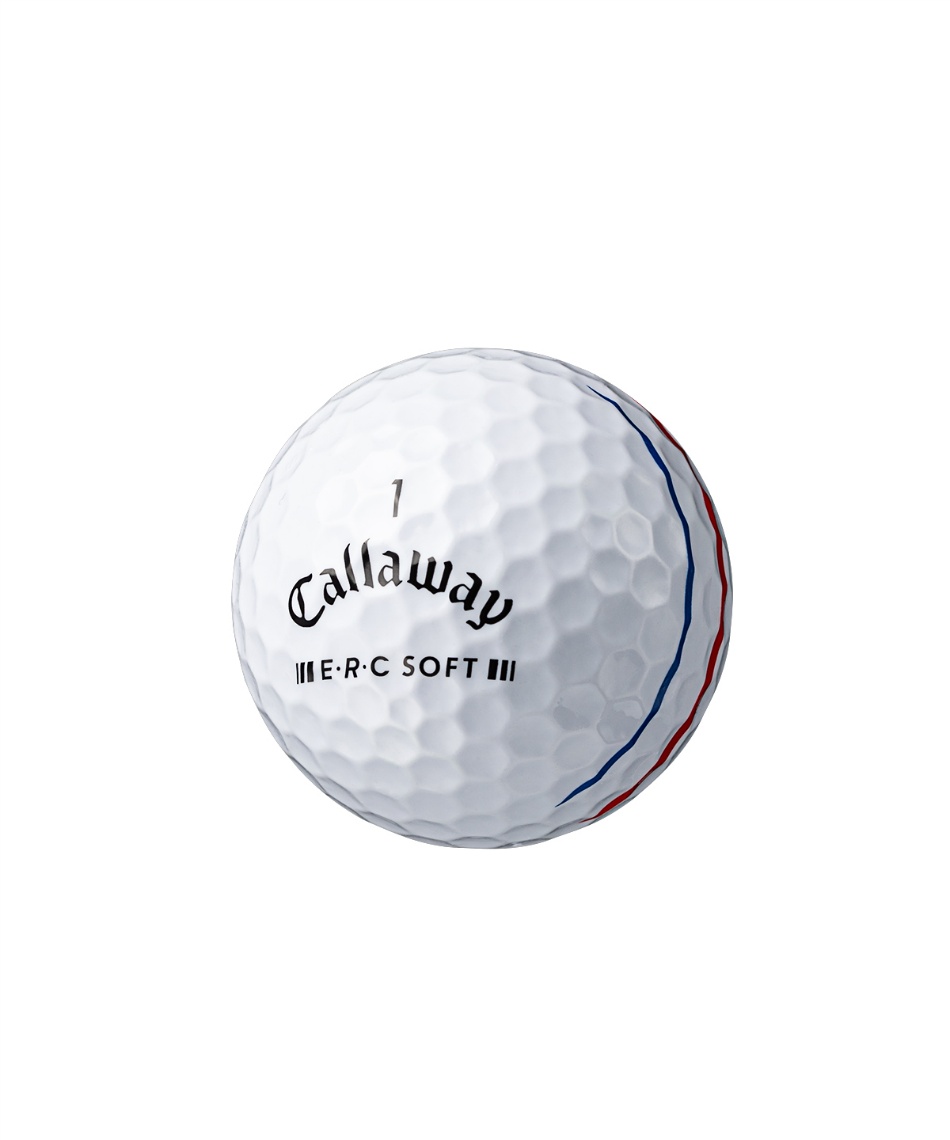 キャロウェイ(Callaway) ゴルフボール 1ダース 12個入 ERC SOFTボール ERC SOFT 2023 イーアールシーソフト