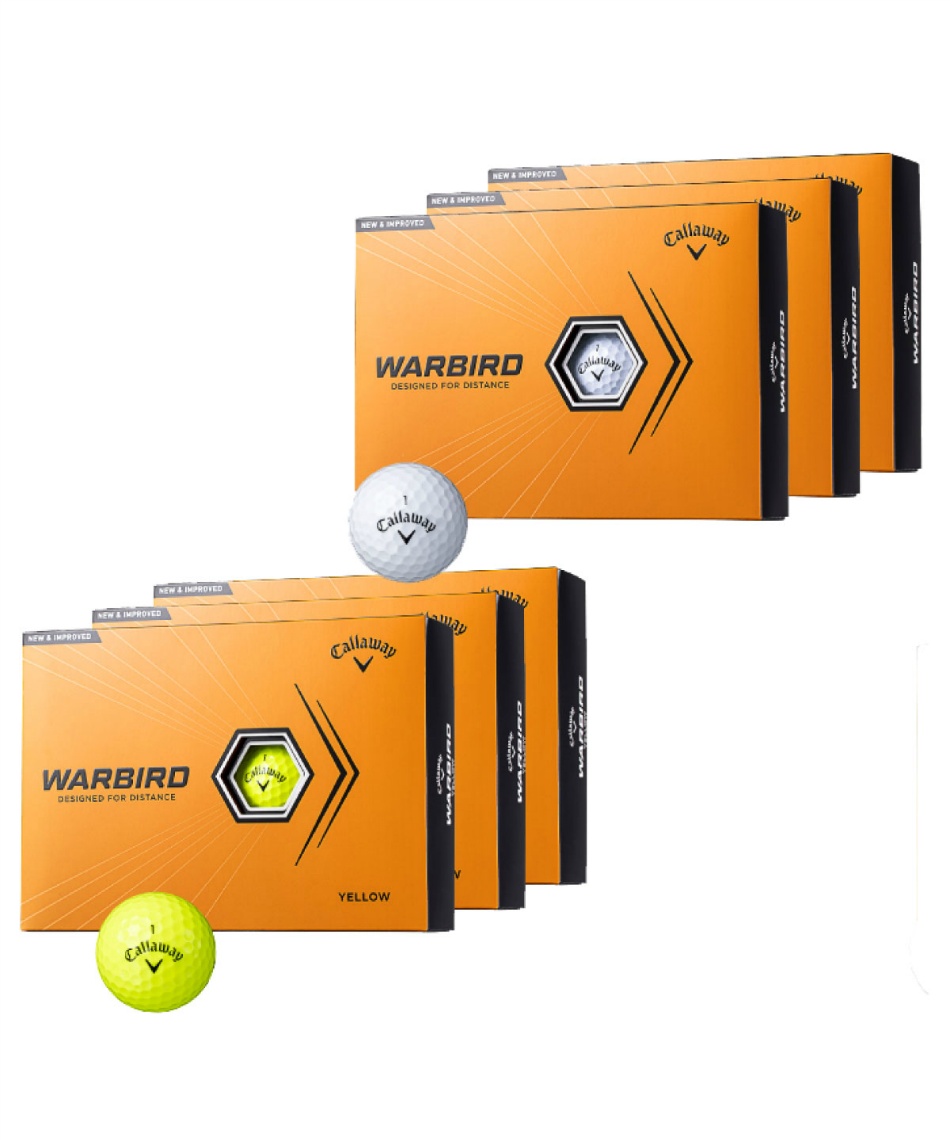キャロウェイ(Callaway) ゴルフボール3ダース 36個入 ウォー
