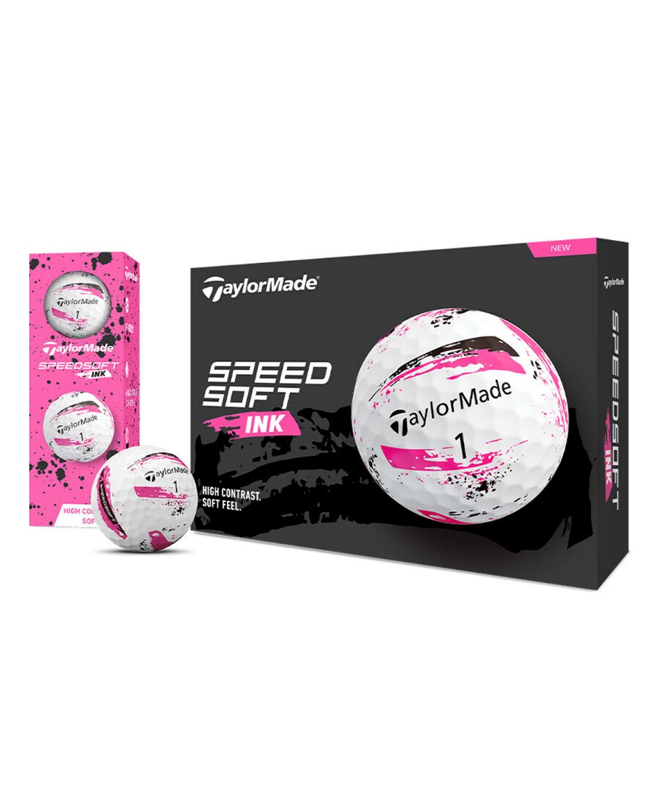 テーラーメイド(TaylorMade) ゴルフボール 1ダース 12個入 スピード