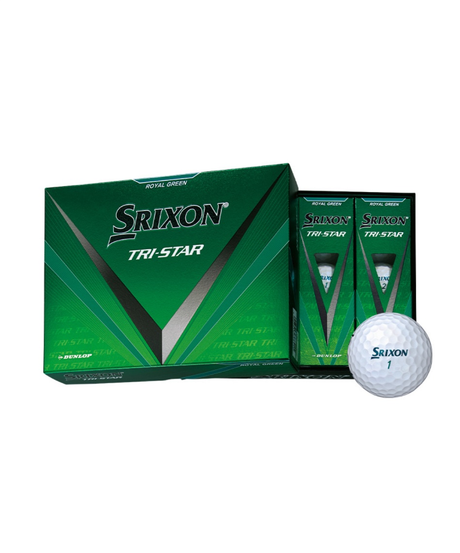 スリクソン(SRIXON) ゴルフボール 1ダース 12個入 TRI-STAR 2024