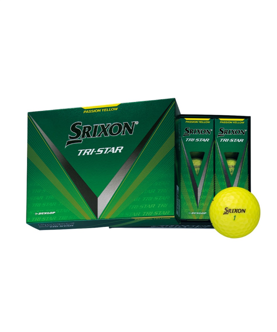 スリクソン(SRIXON) ゴルフボール 1ダース 12個入 TRI-STAR 2024