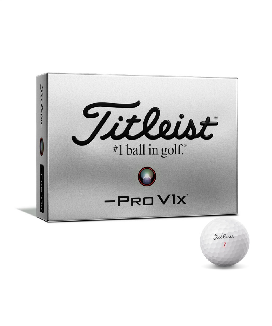 Titleist Pro V1x ゴルフボール 4ケース12個入り S115203925 - パーク