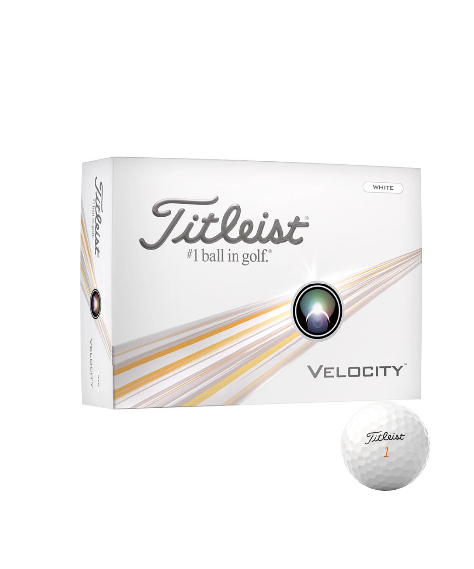 タイトリスト(Titleist) ゴルフボール 1ダース 12個入 ベロシティ