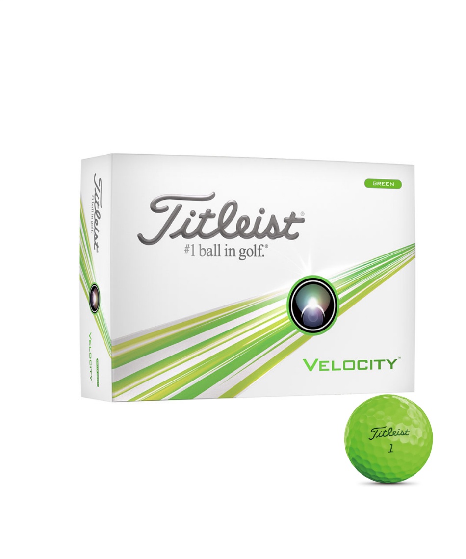 タイトリスト(Titleist) ゴルフボール 1ダース 12個入 ベロシティ