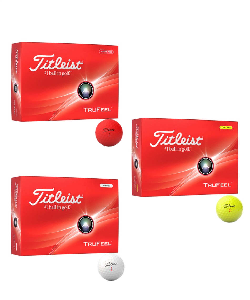 タイトリスト(Titleist) ゴルフボール 1ダース 12個入 トゥルー