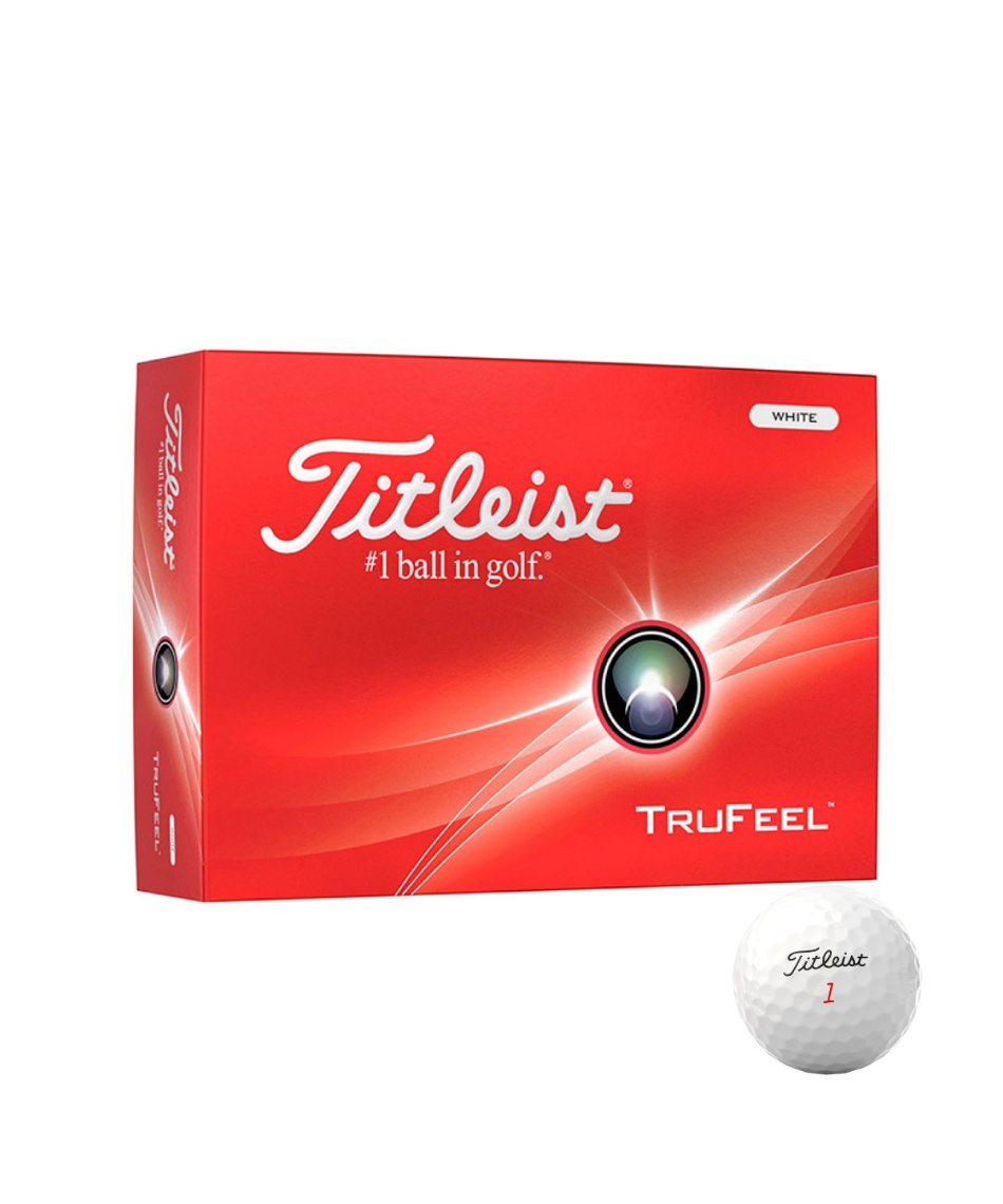 タイトリスト(Titleist) ゴルフボール 1ダース 12個入 トゥルー