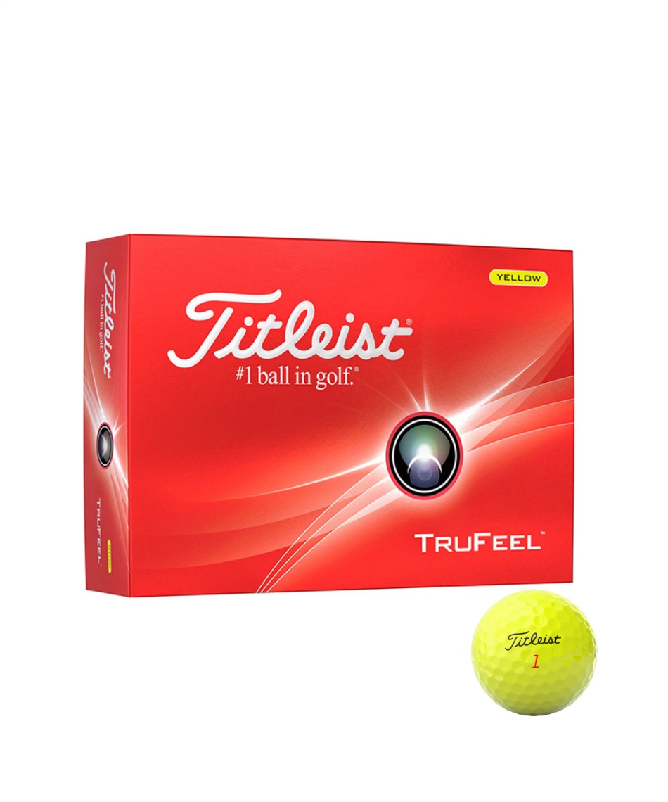 タイトリスト(Titleist) ゴルフボール 1ダース 12個入 トゥルー
