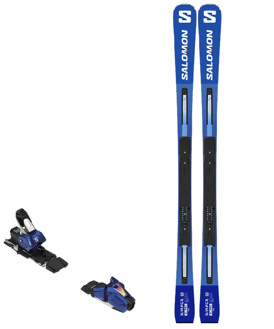 サロモン(salomon) スキー板 デモ レーシング 2点セット L47594400 S