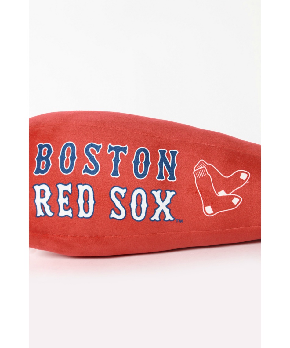 ☆激レア☆ MLB レーザー刻印　木製マグ エンゼルス、レッドソックス、メッツ セット】MLB レッドソックス バット型クッション+ボール型
