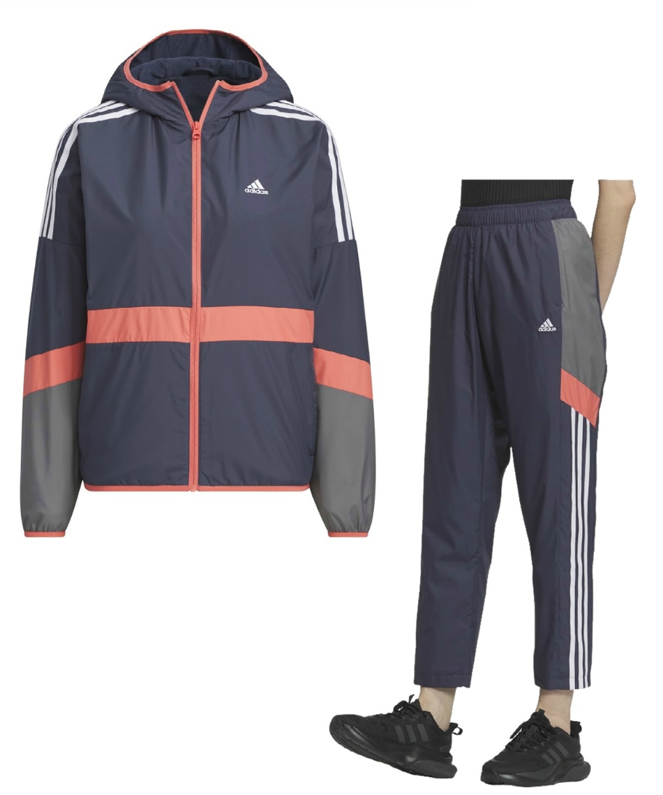 アディダス(adidas) ウインドブレーカー上下セット TEAM ウーブン
